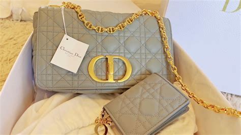 dior caro medium wallet